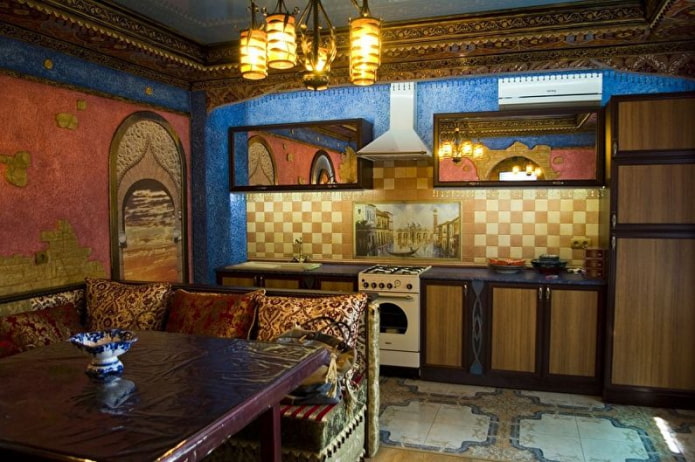 kitchen in oriental style