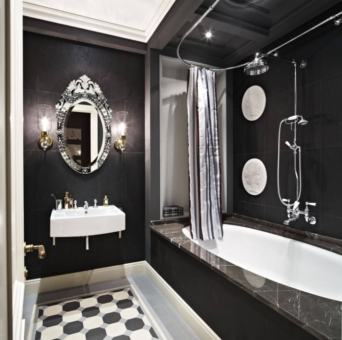 klasszikus fürdőszoba stílus