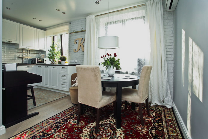 Kitchen-living room