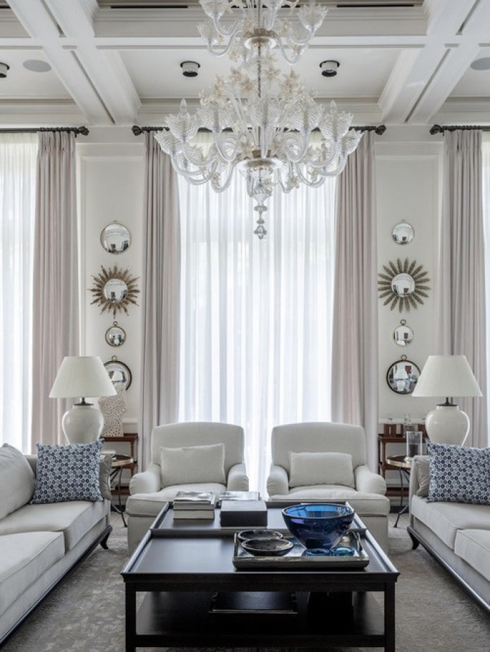 symmetrical living room layout