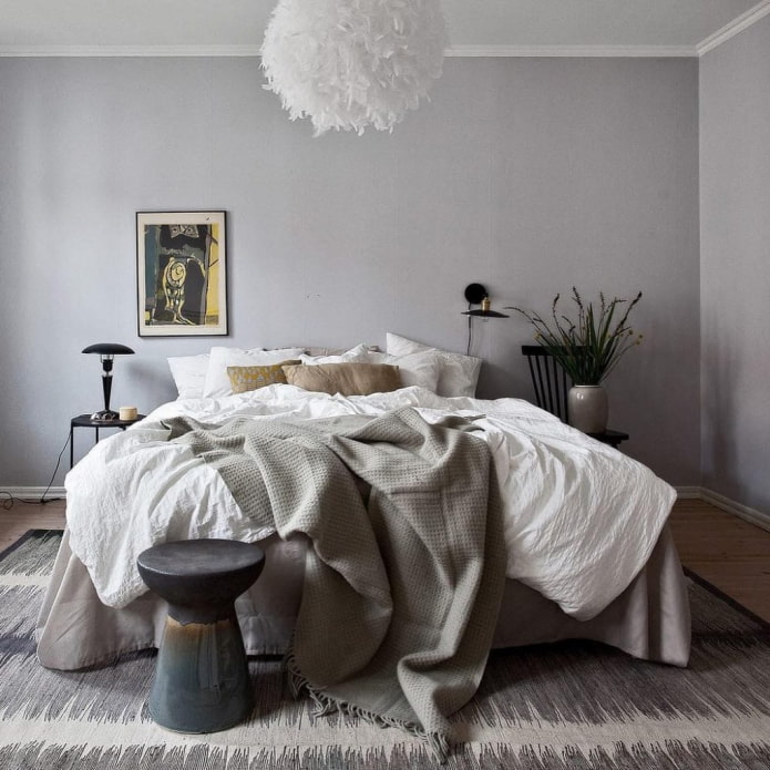 simple bedroom interior