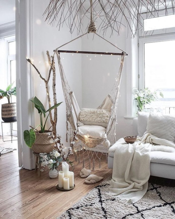 decor in the style of hygge