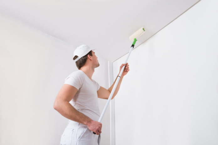 Painting the ceiling without streaks