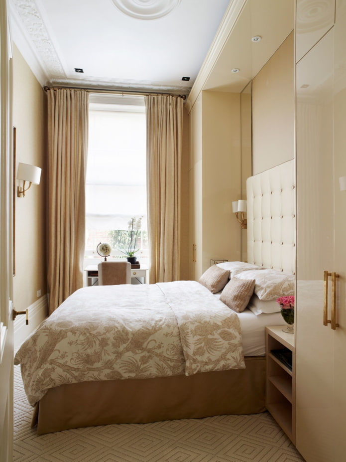 beige bedroom interior