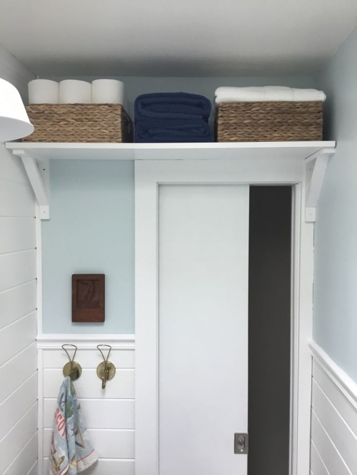 Shelf above the door