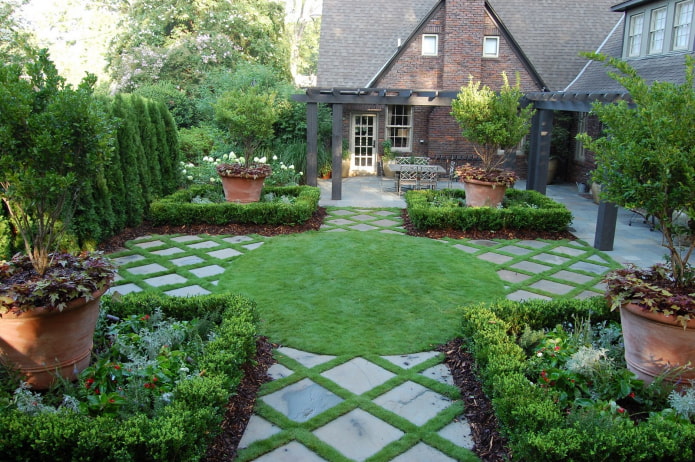 landscape design in the country