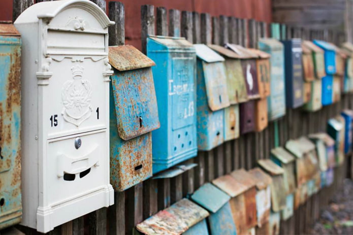 Sbírka poštovních schránek