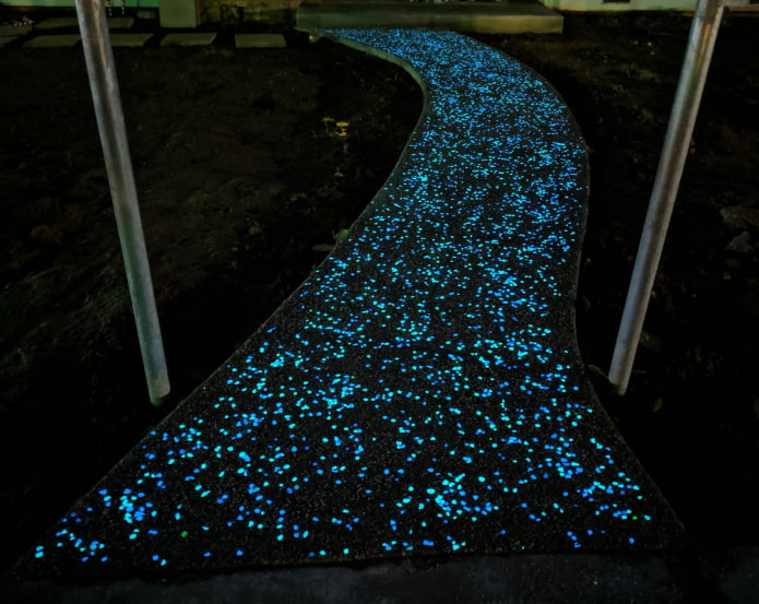 Glowing path