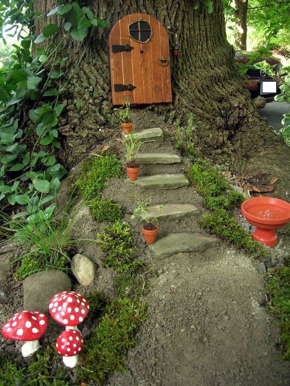 Fairy House Porch