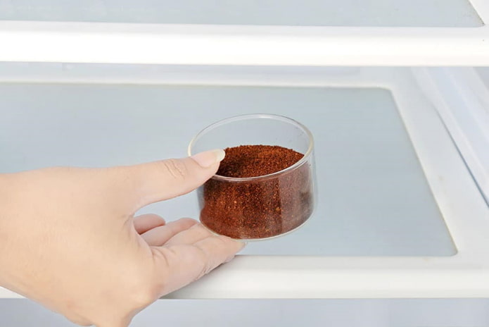 Kaffee im Kühlschrank