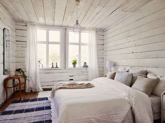 scandi style bedroom