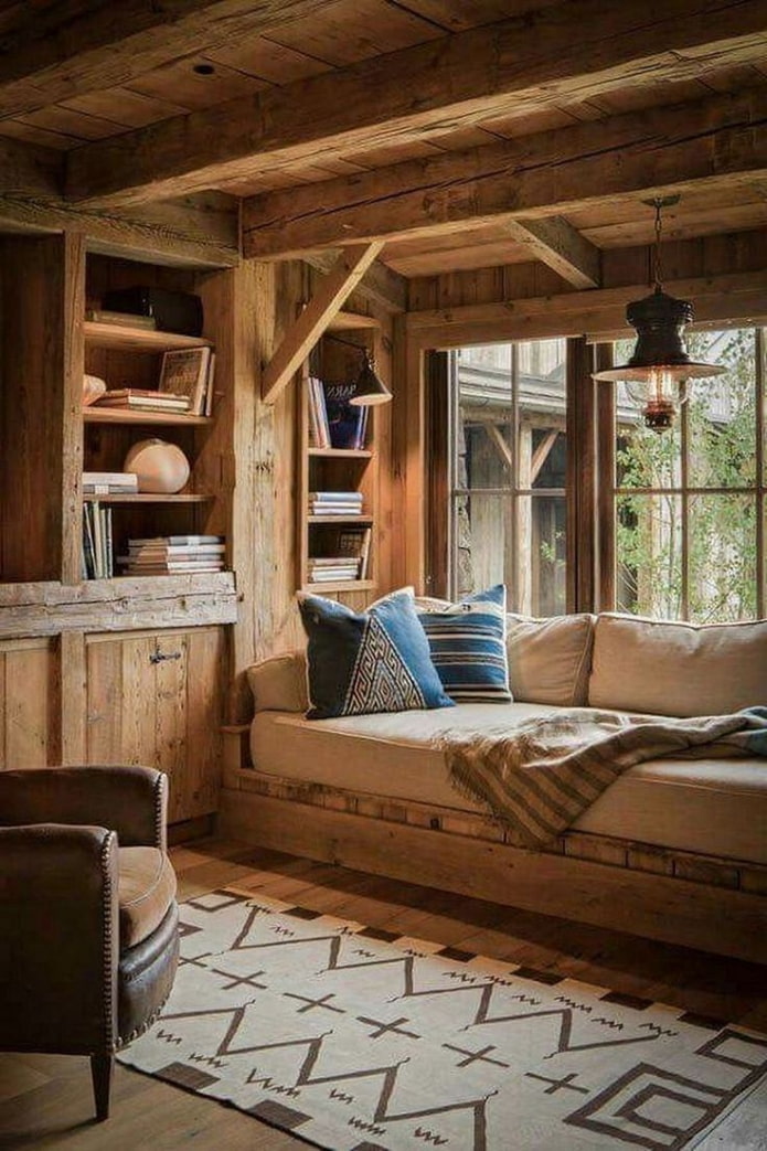 built-in furniture in the country