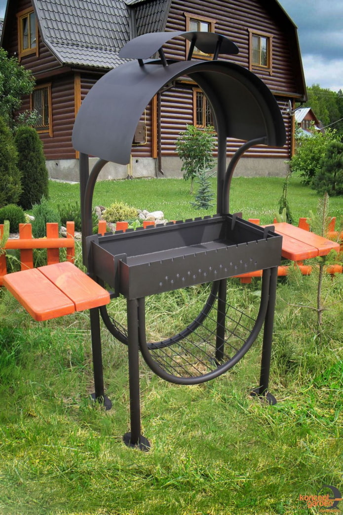 prefabricated large barbecue