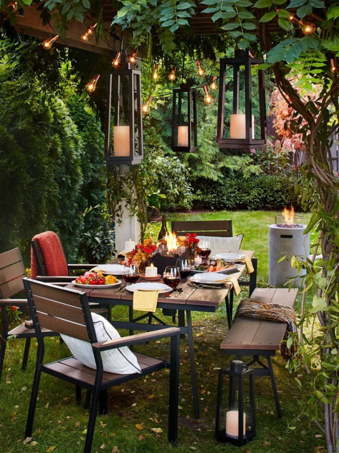 how to decorate patio