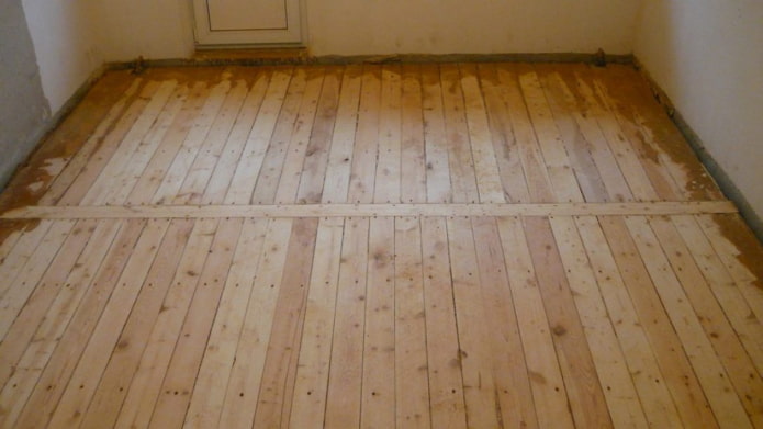 old wood floor