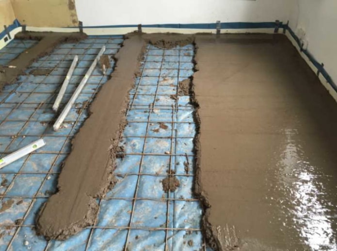screed filling