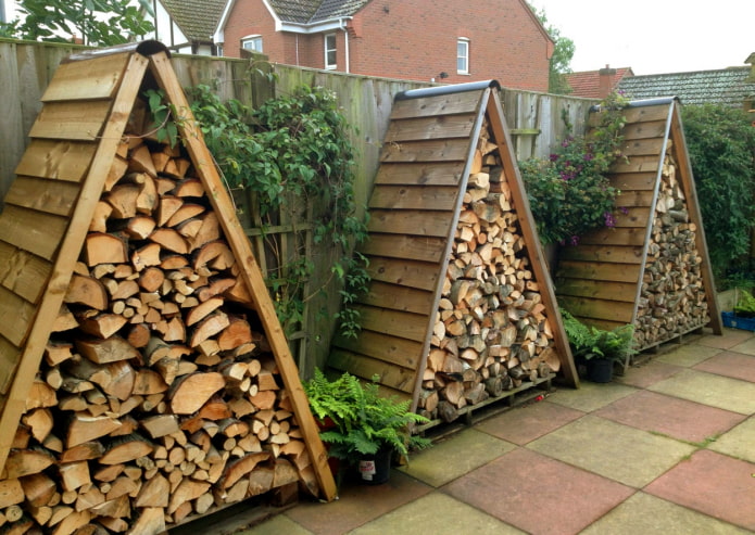 Firebox in the form of a hut
