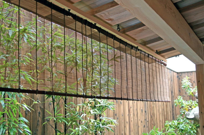 Bambusz függönyök