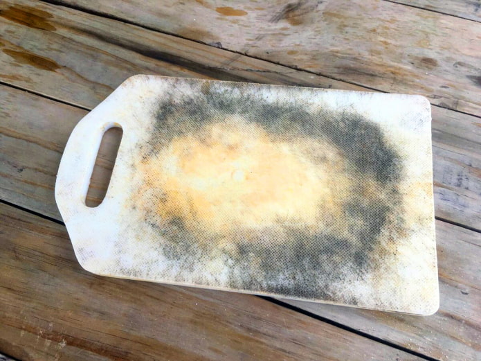 Old cutting board