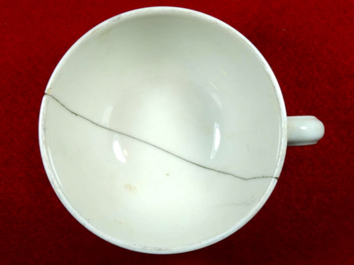 Chipped cup