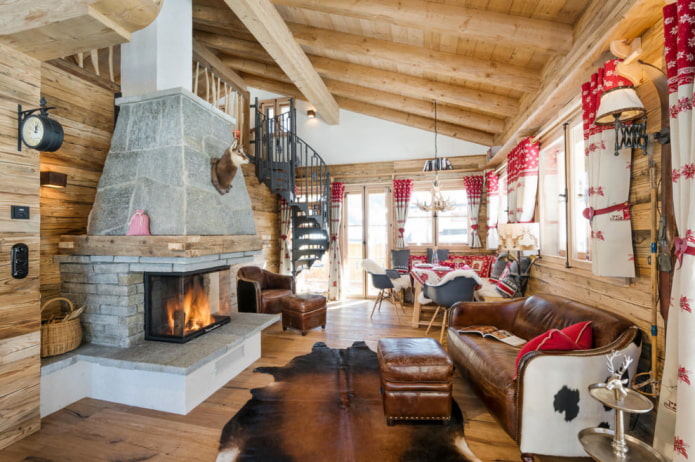 chalet style country house