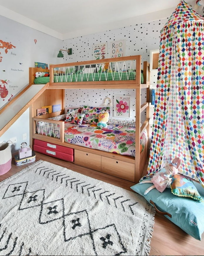 nursery for children of different ages