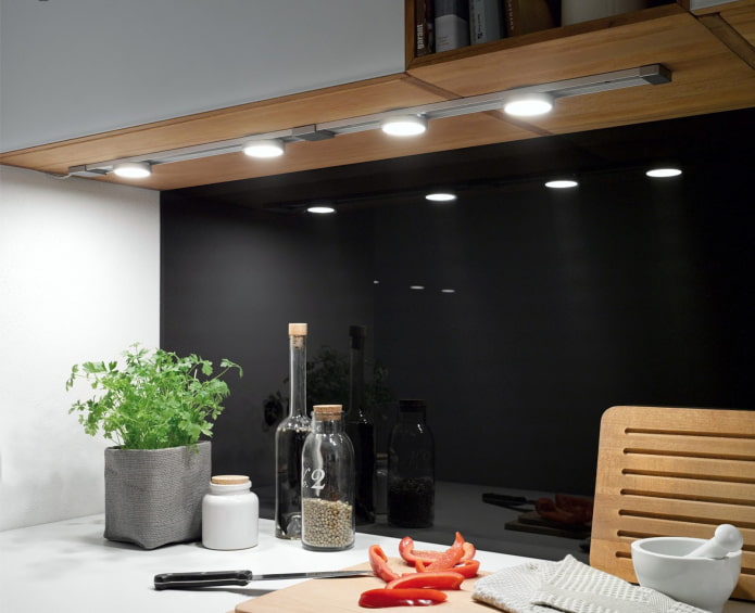 lamps for kitchen cabinets