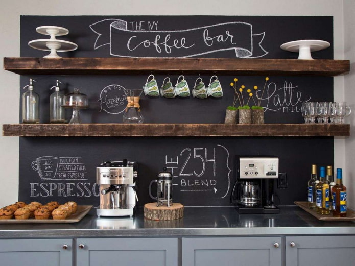 Chalk paint in the kitchen