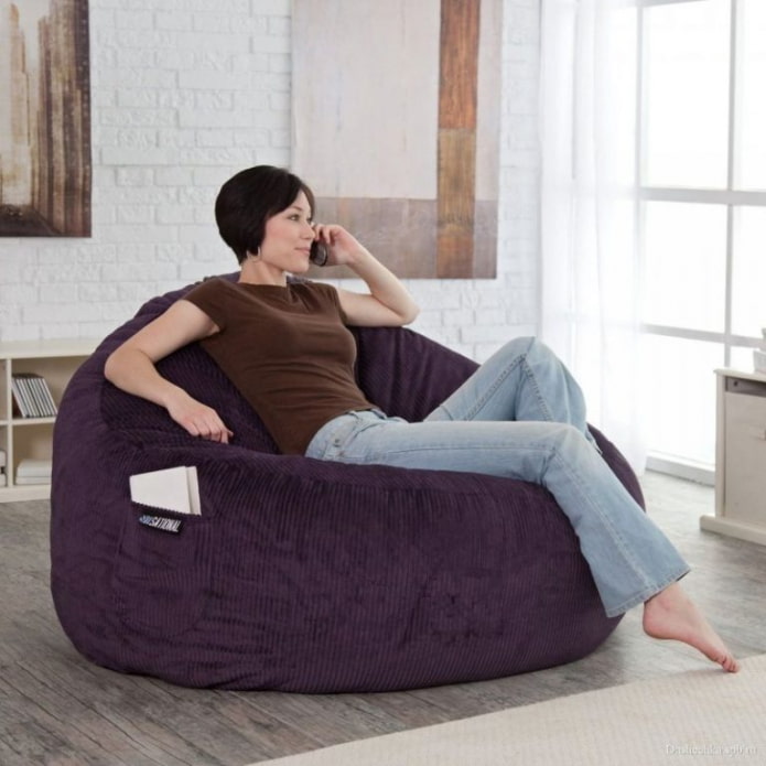 huge beanbag chair