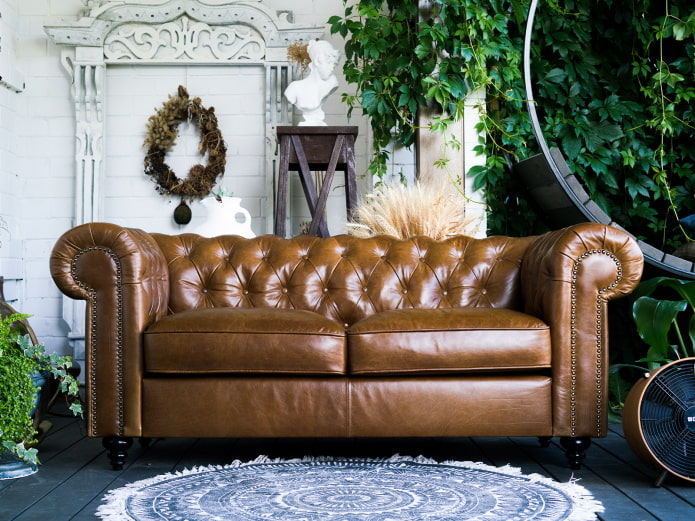 chester leather sofa