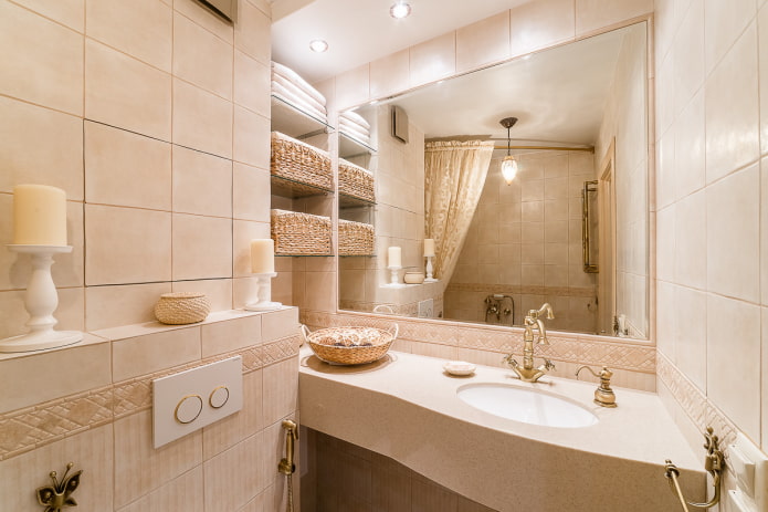Badezimmer im klassischen Stil