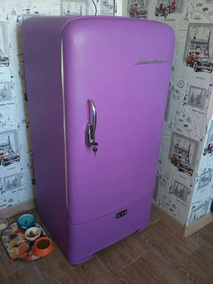 lilac refrigerator