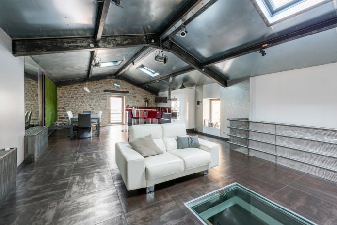 loft-style attic