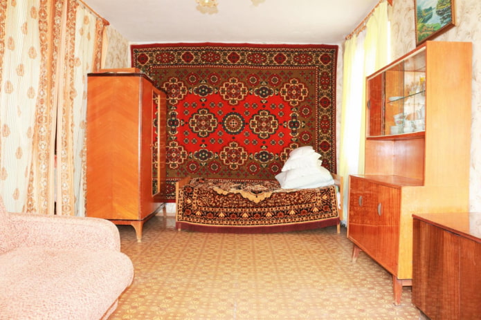 Carpet as decoration