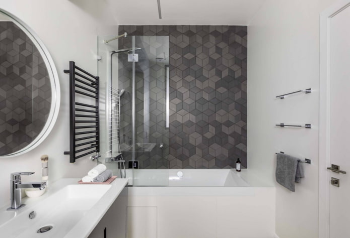 minimalista fürdőszoba