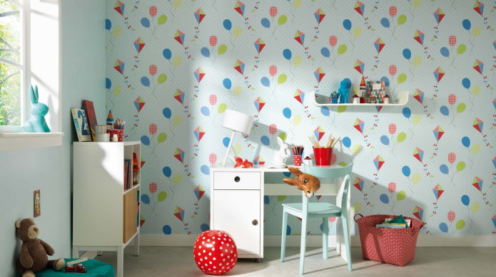 wallpaper para sa nursery