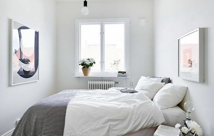 white small bedroom