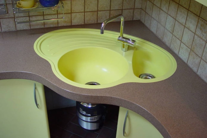 round double sink