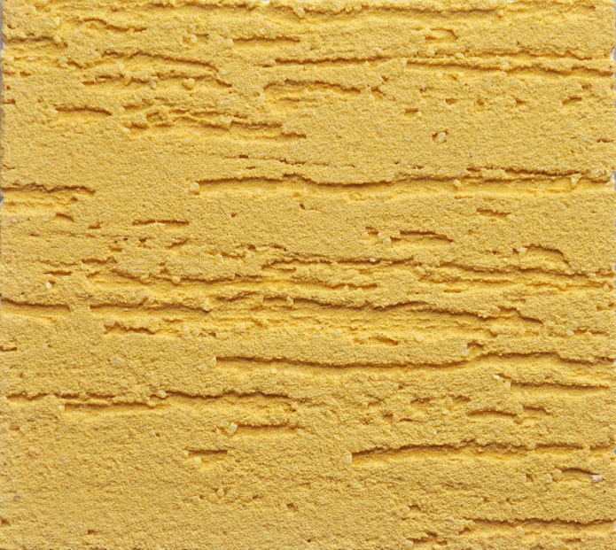 yellow plaster