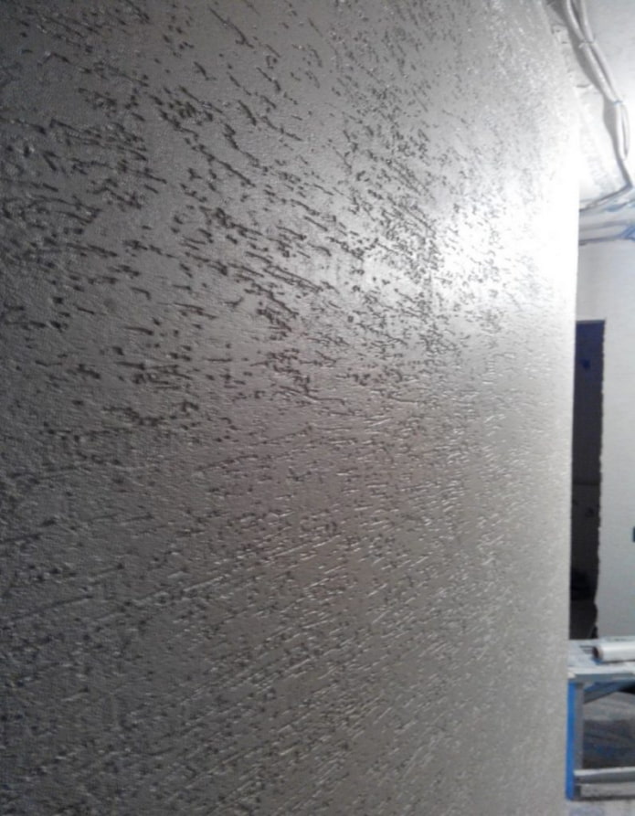 wall covering with plaster