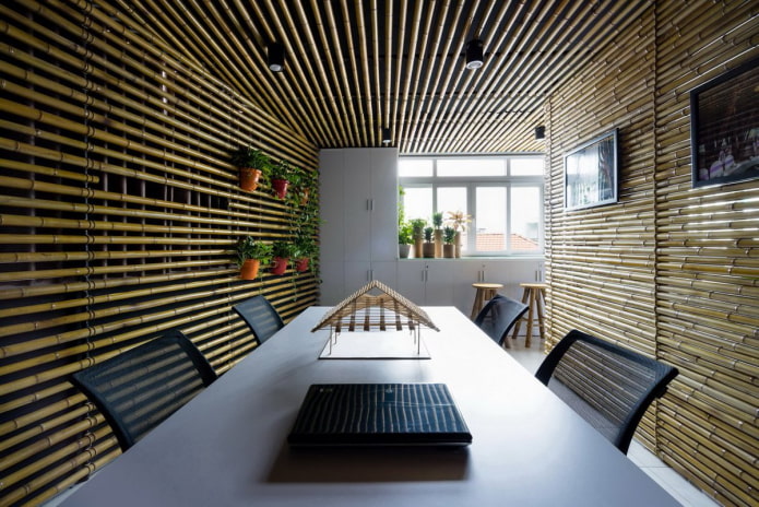 bamboo walls