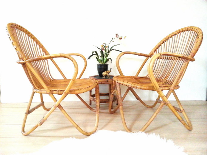 bamboo chairs