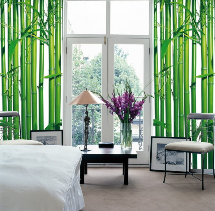 bright bamboo wallpaper
