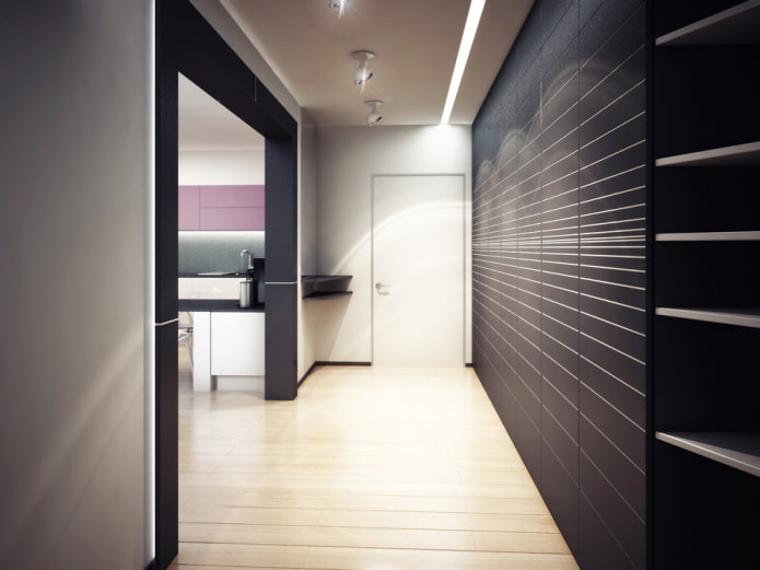 minimalistic hallway