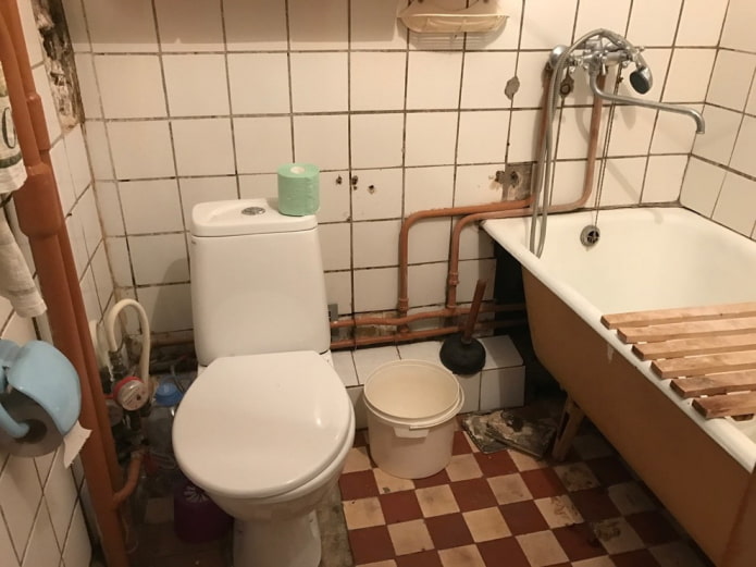 ห้องน้ำก่อนปรับปรุง