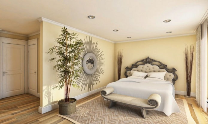 bamboo in the bedroom