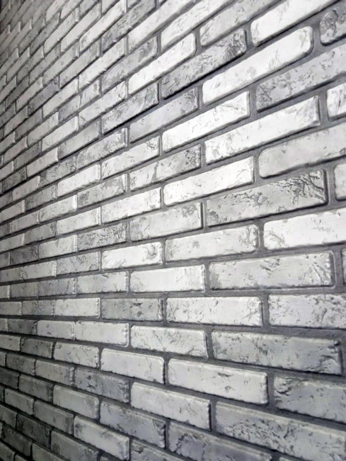 Mga PVC panel para sa brick