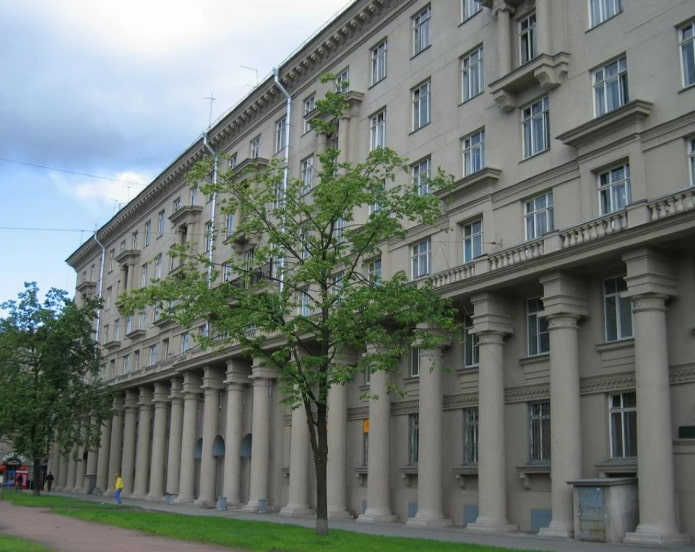 Stalinist residential building