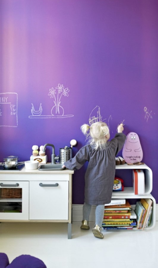purple slate paint