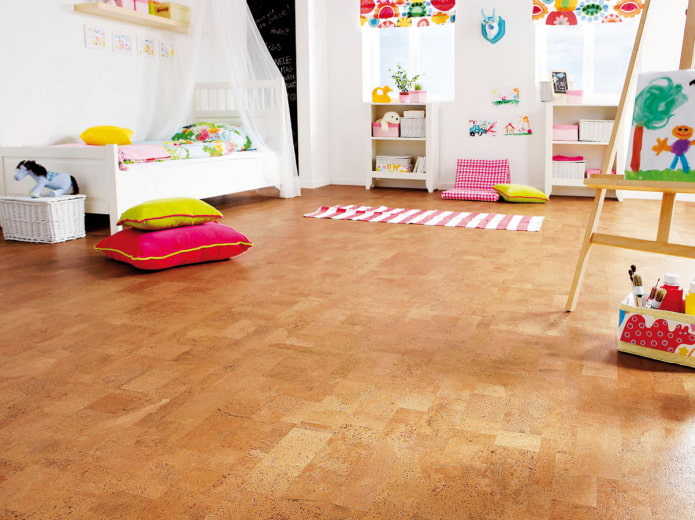 cork floor sa nursery
